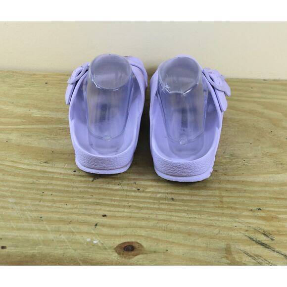 Birkenstock Sandals Arizona Womens 9 Purple Eva Arizona 2 Buckle Slides - Picture 3 of 9